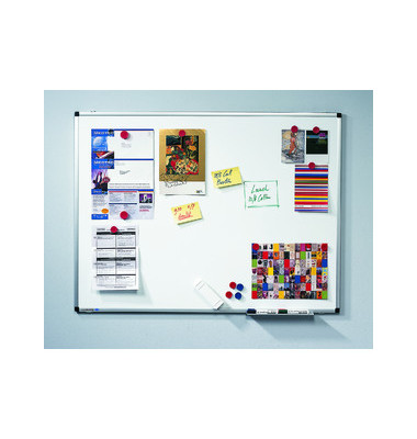 Whiteboard Premium 100 x 75cm lackiert Aluminiumrahmen