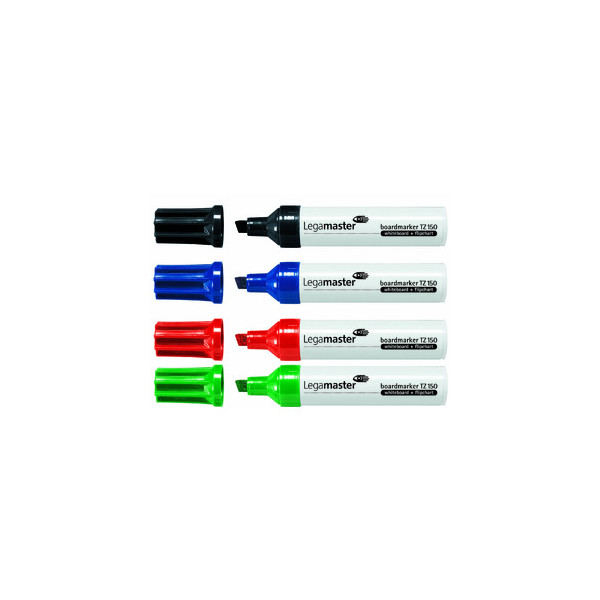 8713797026086 - Boardmarker-Set TZ150 7-115094 Etui 4-farbig sortiert 2-7mm Keilspitze 8713797026086 Legamaster