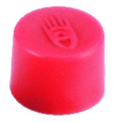 Haftmagnete 7-181002 rund 10mm Ø rot 150g Haftkraft