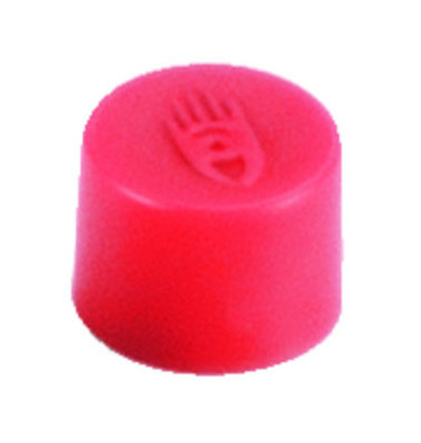 Haftmagnete 7-181002 rund 10mm Ø rot 150g Haftkraft