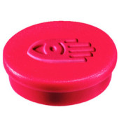 Haftmagnet 7-181102, Rund, 20mm &Oslash;, rot, 250g