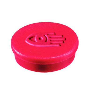 Haftmagnet 7-181102, Rund, 20mm &Oslash;, rot, 250g