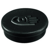 Magnete 30mm bis 850g rund schwarz 10 Stück