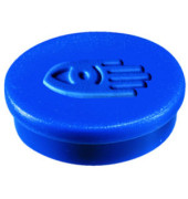 Haftmagnet 7-181203, Rund, 30mm &Oslash;, blau, 850g