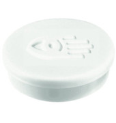 Haftmagnet 7-181219, Rund, 30mm &Oslash;, wei&szlig;, 850g