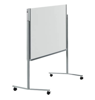 Moderationstafel Premium 7-205000, 120x150cm, Karton + Karton (beidseitig), pinnbar, klappbar, mit Rollen, weiß + weiß Moderationstafel Premium 7-205000, 120x150cm, Karton + Karton (beidseitig), pinnbar, klappbar, mit Rollen, weiß + weiß