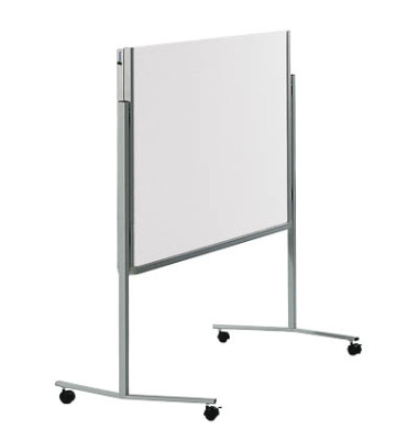 Moderationstafel Premium 7-205100, 120x150cm, Filz + Filz (beidseitig), pinnbar, klappbar, mit Rollen, beige + beige Moderationstafel Premium 7-205100, 120x150cm, Filz + Filz (beidseitig), pinnbar, klappbar, mit Rollen, beige + beige