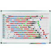Jahresplaner Premium 53-Wochen magnetisch 90 x 60cm