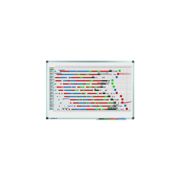 8713797042758 - Jahresplaner Premium 53-Wochen-Planung vertikale Einteilung BxH 900 x 600 mm Legamaster