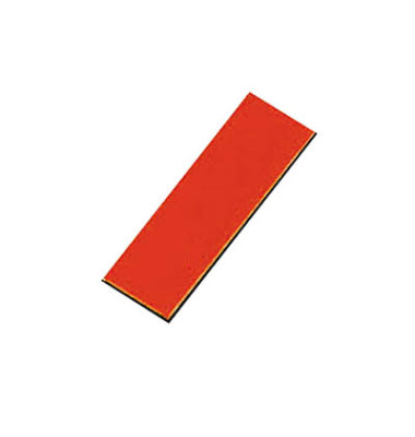Magnetsymbole Rechtecke rot 10x30mm 32 St