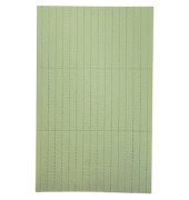 Einlegeetiketten für Etikettenträger grün 20 x 60mm 90 Stück