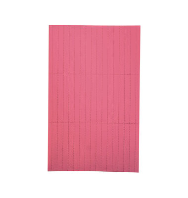 Einlegeetiketten ROSA 20 x 60 mm
