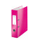Ordner WOW 1005-00-23, A4 80mm breit PP vollfarbig, gl&auml;nzend, gemustert pink metallic
