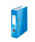 Ordner WOW 1005-00-36, A4 80mm breit PP vollfarbig, gl&auml;nzend, gemustert blau metallic