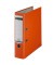 Ordner Plastik 1010-50-45, A4 80mm breit PP vollfarbig orange