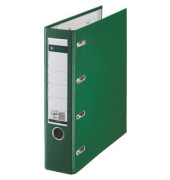 Doppelordner Color 1012-00-55, 2xA5 quer 75mm breit Karton vollfarbig grün