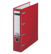 Doppelordner Color 1012-00-25, 2xA5 quer 75mm breit Karton vollfarbig rot