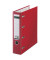 Doppelordner Color 1012-00-25, 2x A5 quer 75mm breit Karton vollfarbig rot