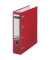 Doppelordner Color 1012-00-25, 2xA5 quer 75mm breit Karton vollfarbig rot