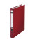 Ringbuch Color 1014-00-25, A4 2 Ringe 25mm Ring-&Oslash; Papier/Polypropylen (PP) rot