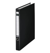 Ringbuch Color 1014-00-95, A4 2 Ringe 25mm Ring-&Oslash; Karton, PP-kaschiert schwarz