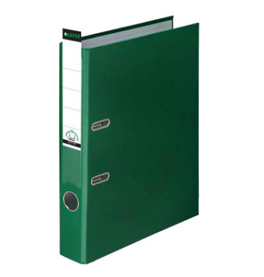 Ordner 1015 1015-50-55, A4 52mm schmal PP vollfarbig grün