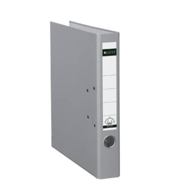 Ordner 1015 1015-50-85, A4 52mm schmal PP vollfarbig grau