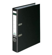 Ordner 1015 1015-50-95, A4 52mm schmal PP vollfarbig schwarz