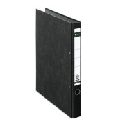 Ordner 1040 1040-00-00, A4 35mm schmal Karton Wolkenmarmor schwarz