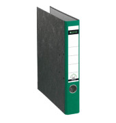 Ordner 1050 1050-50-55, A4 52mm schmal Karton Wolkenmarmor schwarz/grün