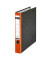 Ordner 1050 1050-50-45, A4 52mm schmal Karton schwarz/orange