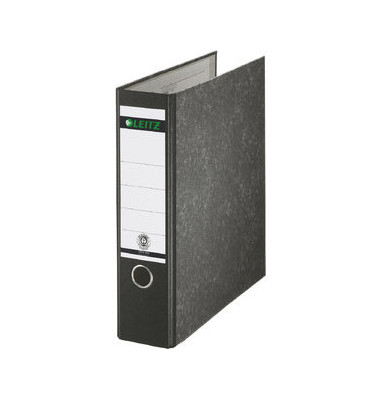 Ordner 1070-00-00, A4 80mm breit Karton schwarz