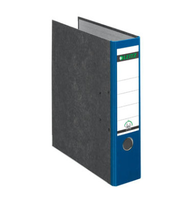 Ordner 1080 1080-50-35, A4 80mm breit Karton schwarz/blau