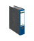 Ordner 1080-50-35, A4 80mm breit Karton Wolkenmarmor blau