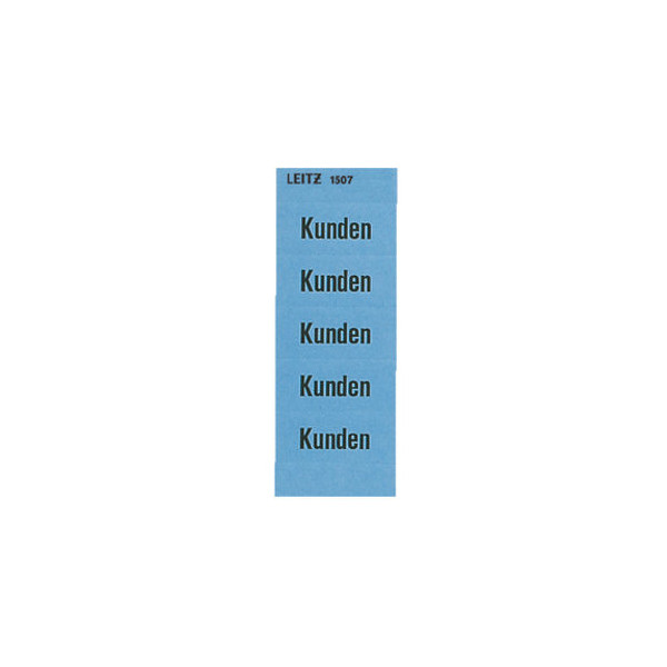 4002432302109 - Inhaltsschilder 1507-00-00 Kunden blau 60x255mm selbstklebend 4002432302109 100 Stück