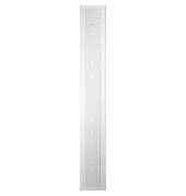 Abheftstreifen 15783, 2,5x29,7cm (BxL), Kunststoff mit Kunststoffdeckleiste, transparent