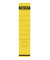 selbstklebende Rückenschilder 1640 1640-10-15 gelb breit/lang 61x285mm selbstklebend permanent 