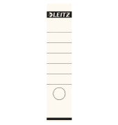 selbstklebende Rückenschilder 1640 1640-10-01 weiß breit/lang 61,5x285mm (BxH) permanent 