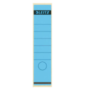 R&uuml;ckenschilder 1640-00-35, blau, breit/lang, 61,5x285mm, selbstklebend, permanent 