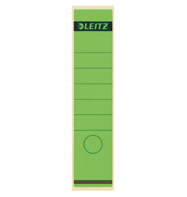 selbstklebende Rückenschilder 1640 1640-00-55 grün breit/lang 61,5x285mm (BxH) selbstklebend 