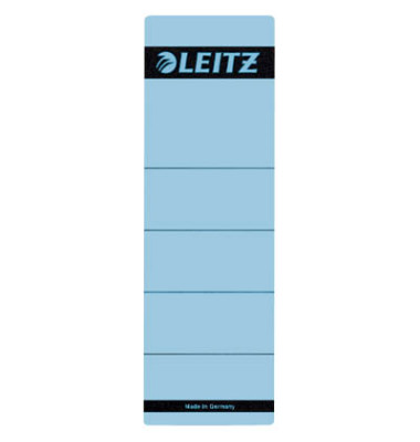 selbstklebende Rückenschilder 1642 1642-00-35 blau breit/kurz 61,5x192mm (BxH) selbstklebend permanent 