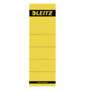 R&uuml;ckenschilder 1642-00-15, gelb, breit/kurz, 61,5x192mm, selbstklebend, permanent 