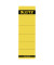 R&uuml;ckenschilder 1642-00-15, gelb, breit/kurz, 61,5x192mm, selbstklebend, permanent 