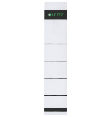 selbstklebende Rückenschilder 1643 1643-10-85 grau schmal/kurz 39x192mm (BxH) selbstklebend permanent 