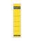 selbstklebende Rückenschilder 1643 1643-00-15 gelb schmal/kurz 39x192mm (BxH) selbstklebend permanent 