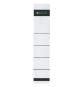selbstklebende Rückenschilder 1643 1643-00-85 weiß schmal/kurz 39x192mm (BxH) permanent 