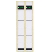 selbstklebende Rückenschilder 1646 1646-00-85 weiß schmal/kurz 23x192mm (BxH) permanent 