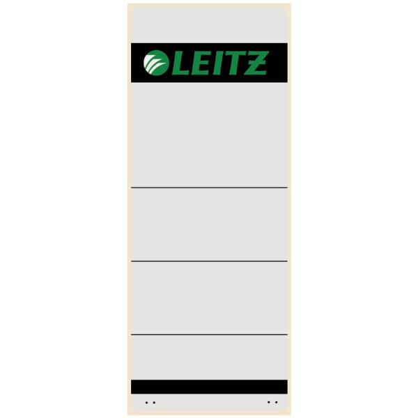 4002432302611 - selbstklebende Rückenschilder 1647-00-85 grau breit kurz 61x157mm selbstklebend permanent  4002432302611 10 Stück