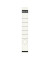 selbstklebende Rückenschilder 1648 1648-00-01 weiß schmal/lang 39x285mm (BxH) selbstklebend permanent 
