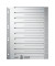 Trennblätter 1652 1652-00-85 A4 grau 230g Karton